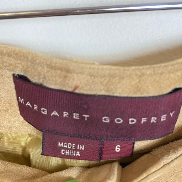 Margaret Godfrey Suede Wide Leg Pants - Picture 3 of 5